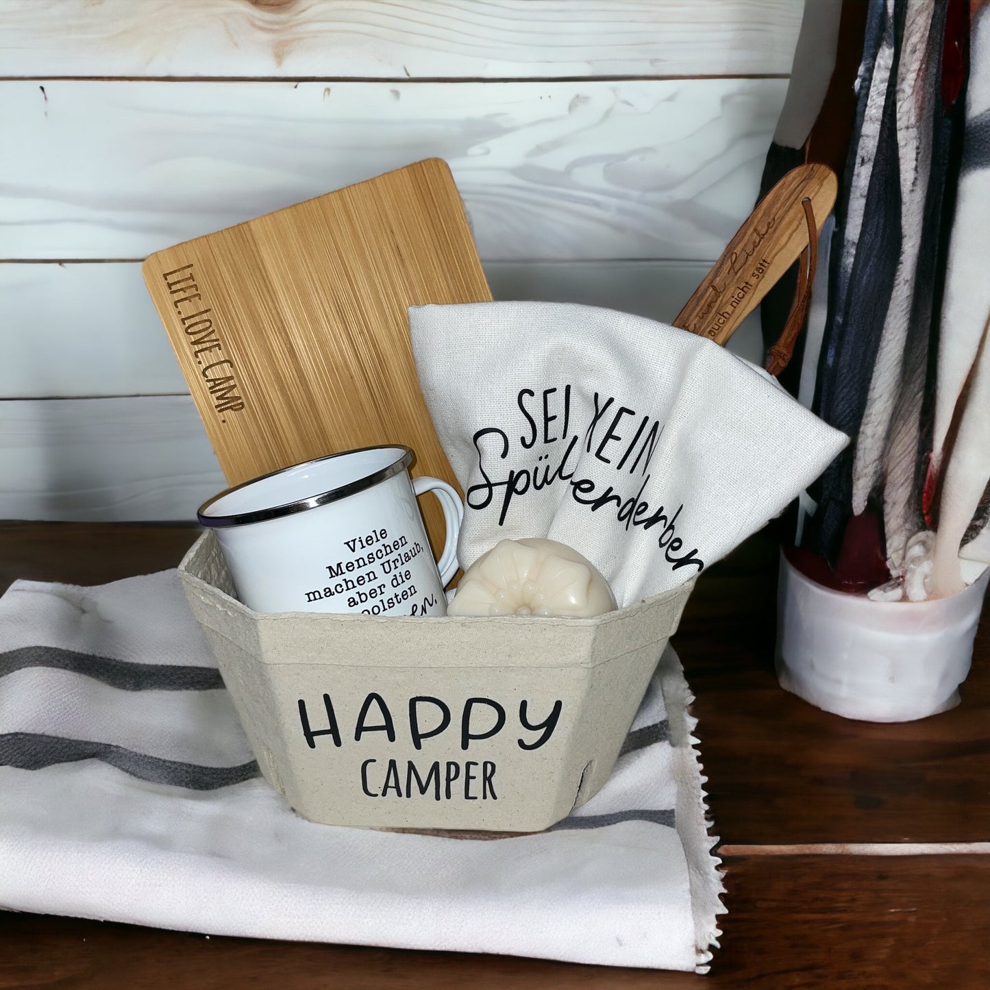 Geschenkbox Happy Camper