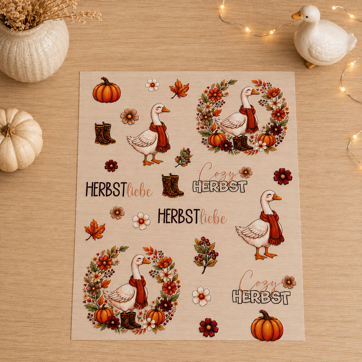 Rub-On Sticker Herbst Nr. 4