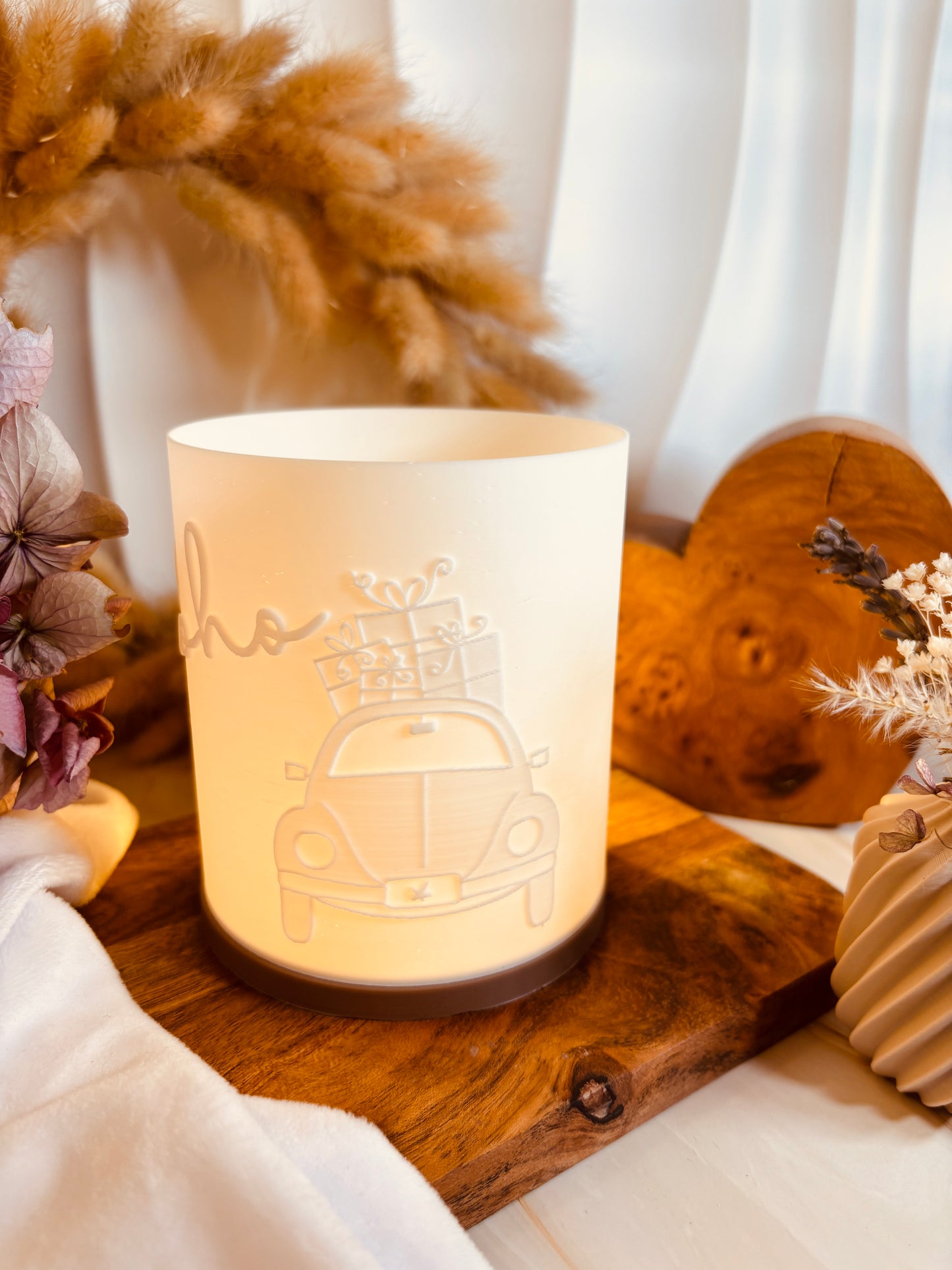 3D-Druckdatei - Windlicht - Geschenke-Auto