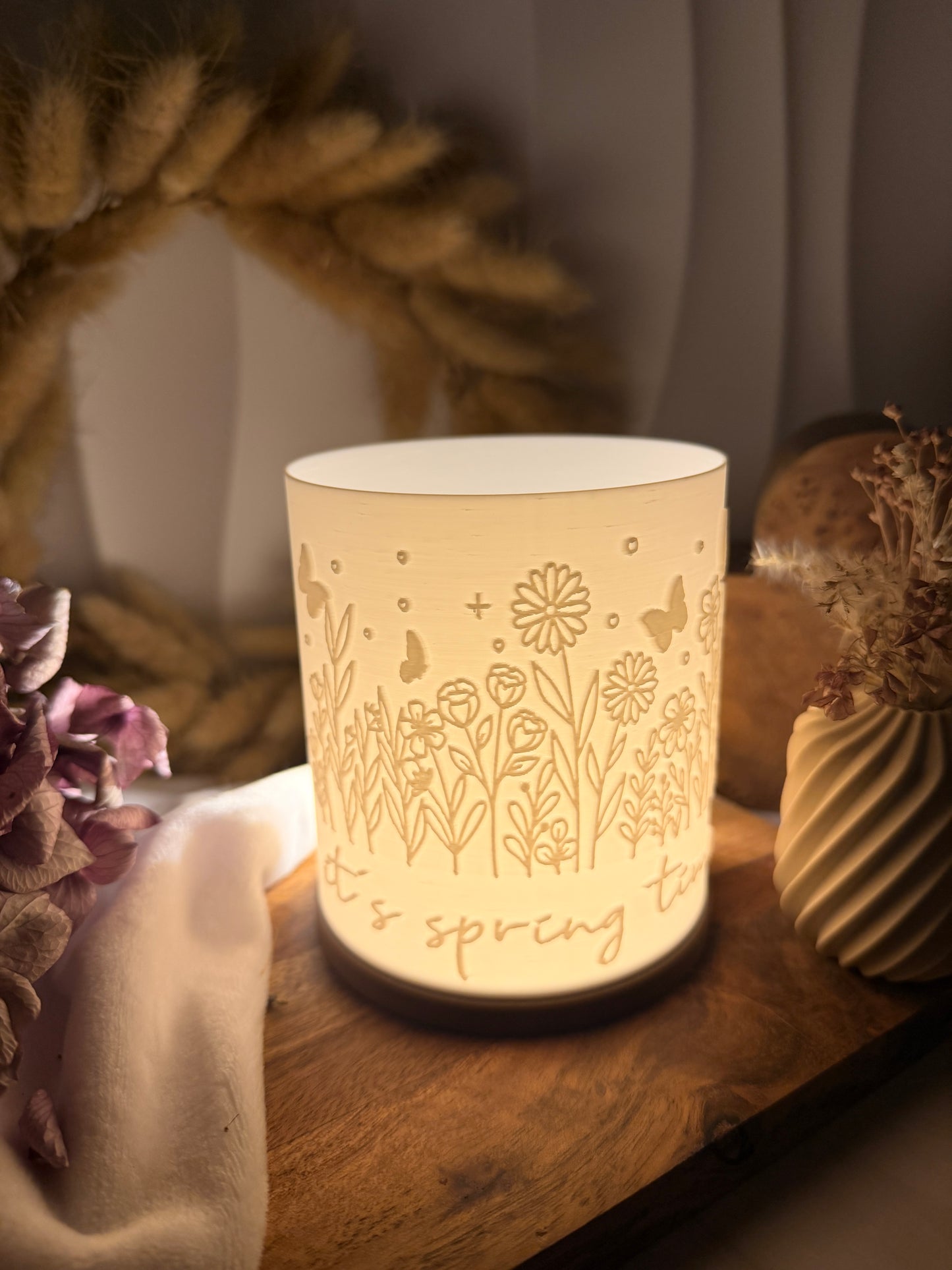 3D-Druckdatei - Windlicht - it´s spring time
