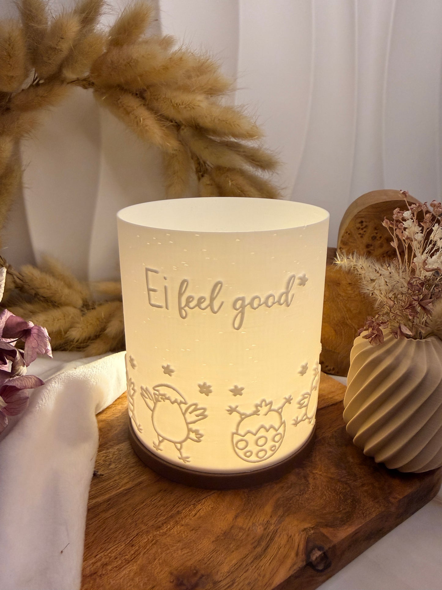 3D-Druckdatei - Windlicht - ei feel good