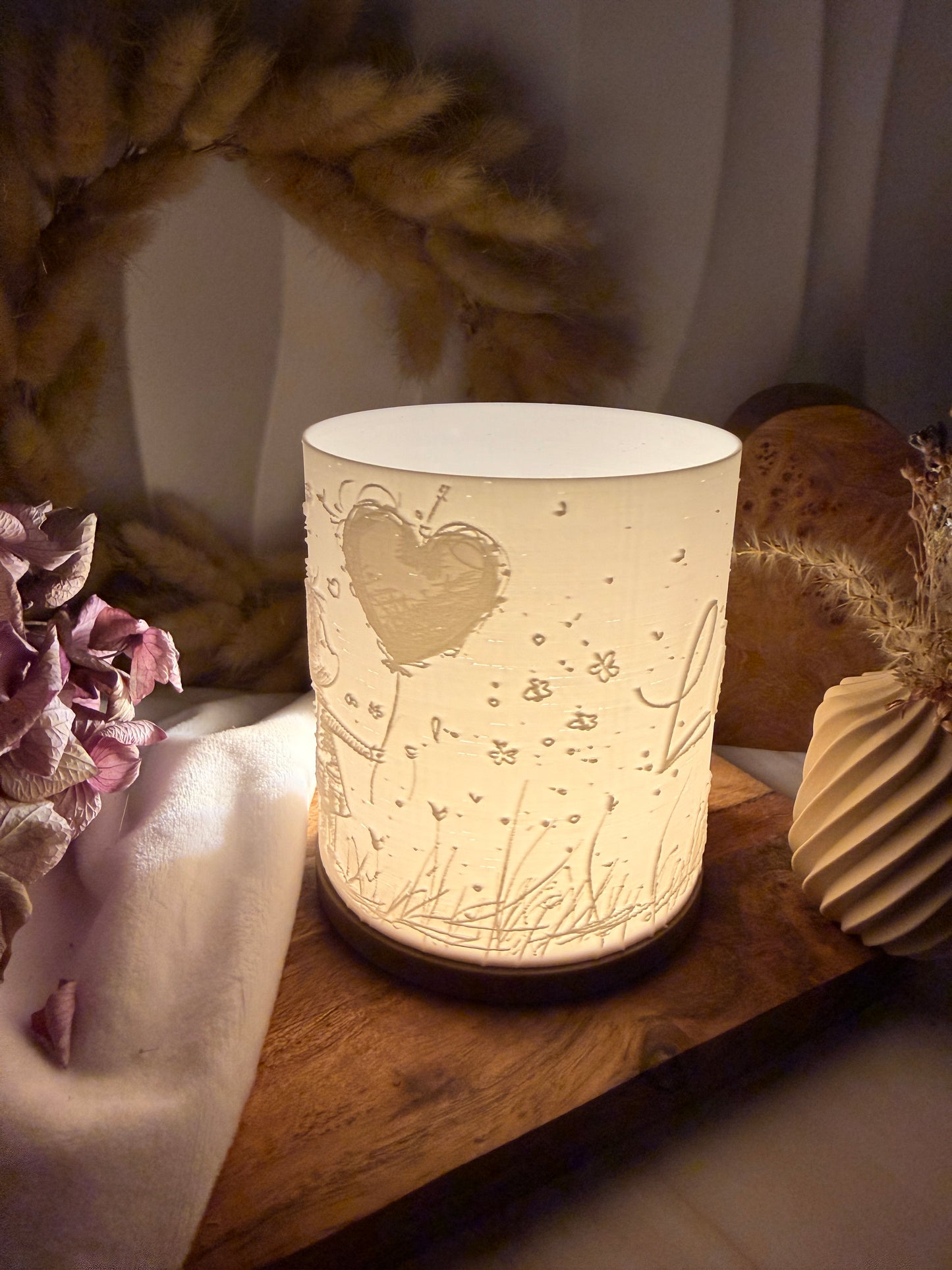 3D-Druckdatei - Windlicht - Love