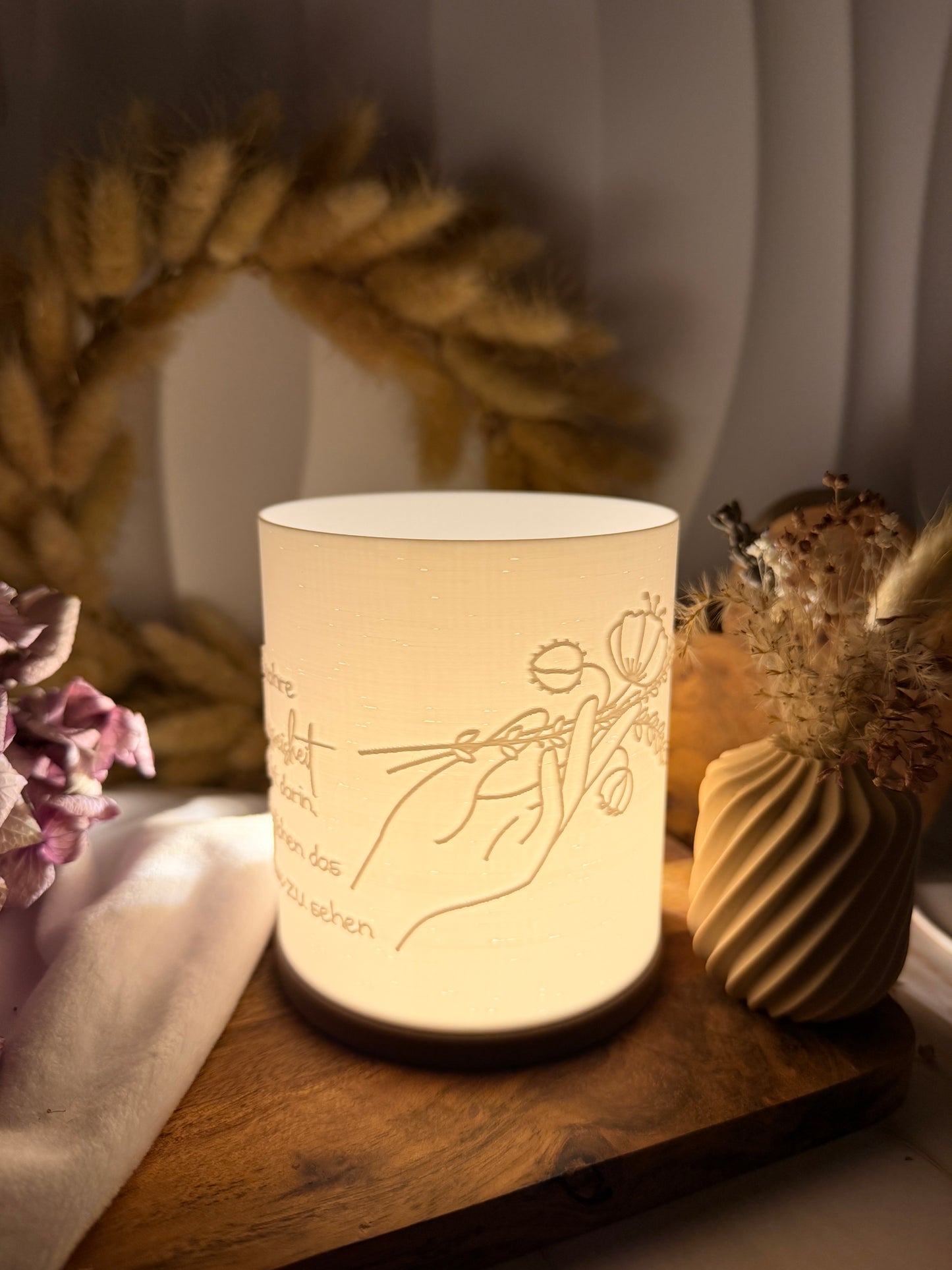 3D-Druckdatei - Windlicht - Achtsamkeit