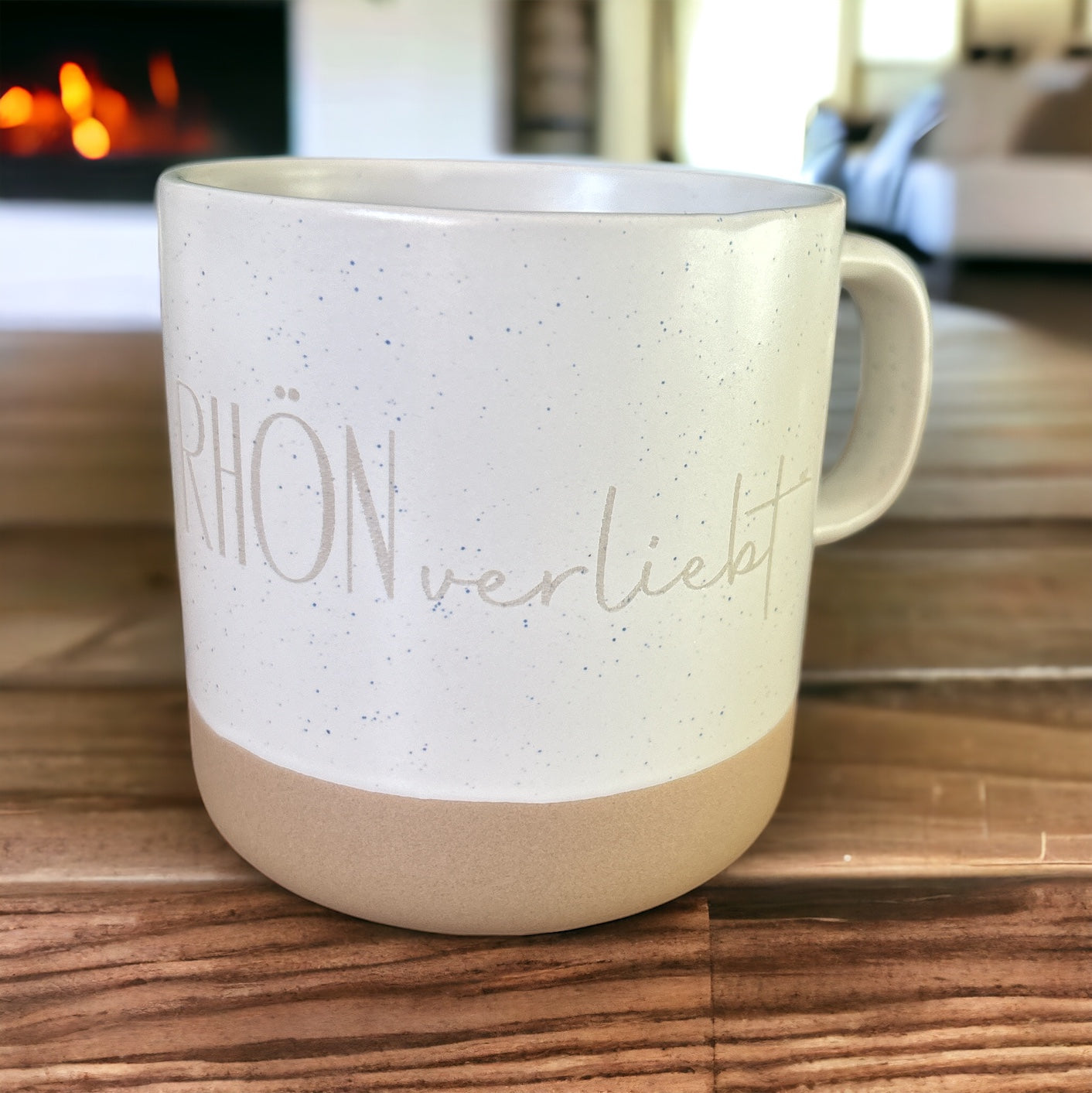 "RHÖNverliebt" Handgetöpferte Tasse