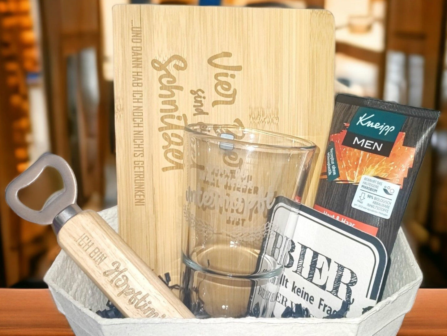 Geschenkbox für Bierfreunde und Bierliebhaber