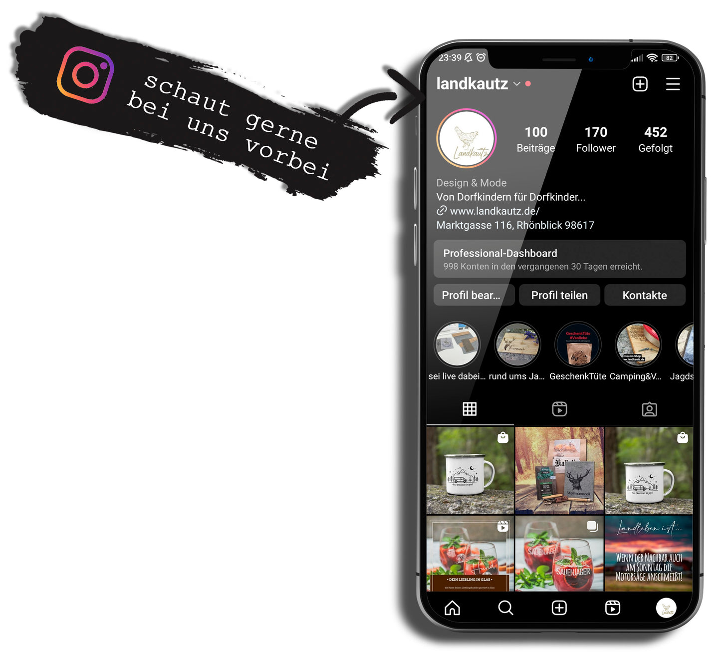 "#Sauenjäger" Tasse aus Emaille