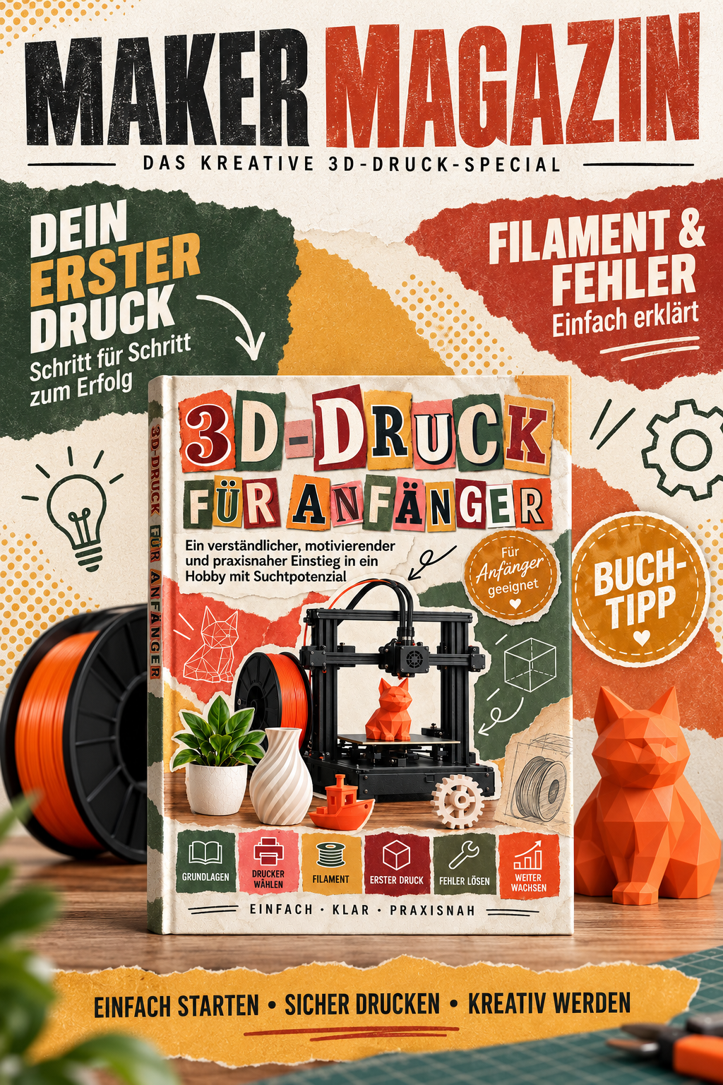 3D Druck Für Anfängern das eBook