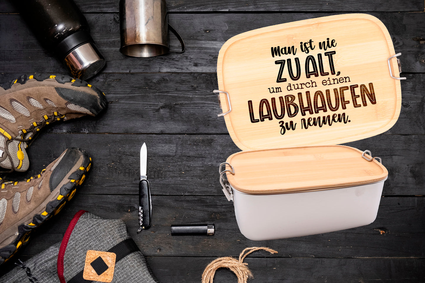 Die Brotdose zum Wandern