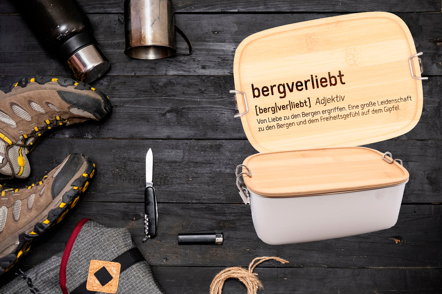Die Brotdose zum Wandern