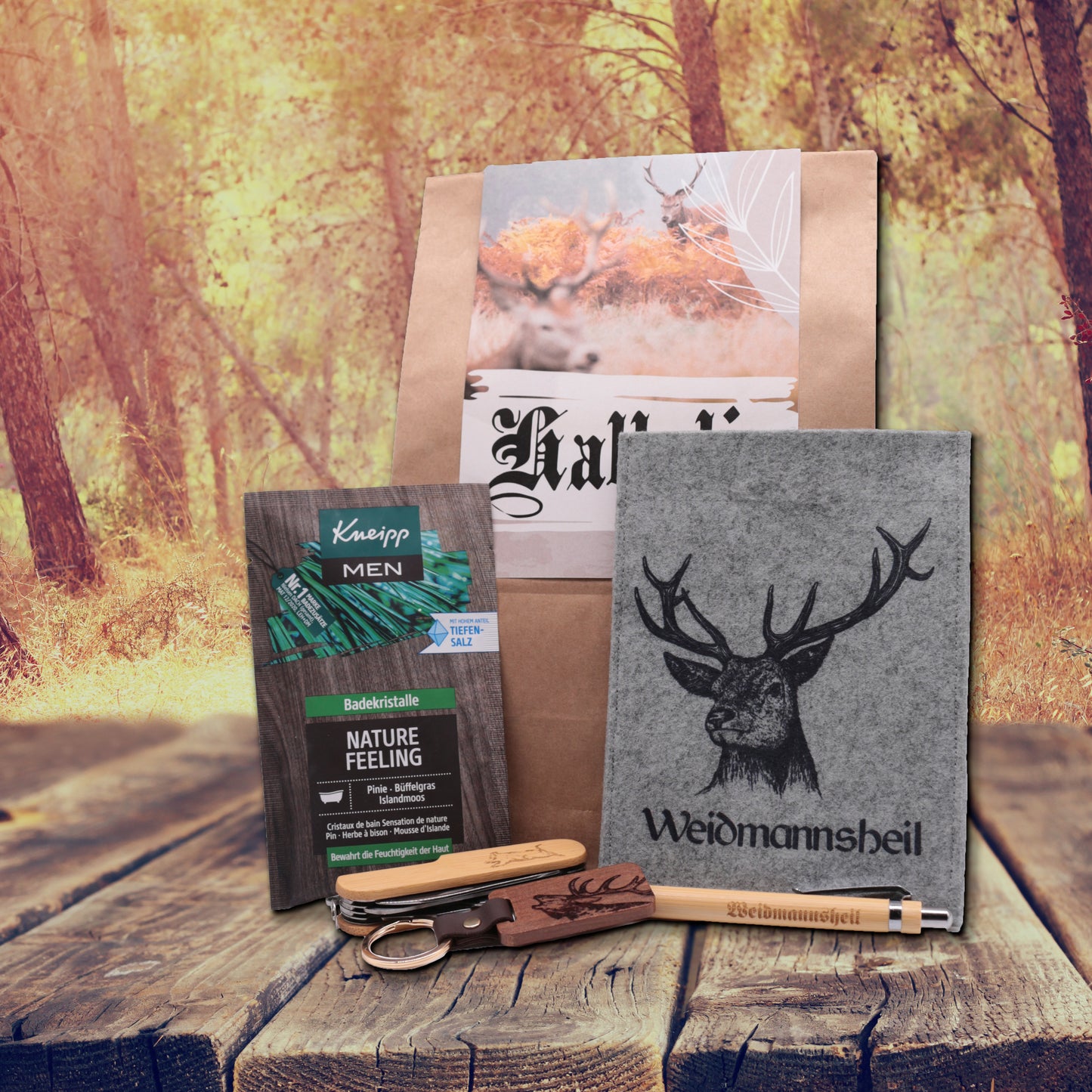 Geschenktüte für Jäger und Jägerinnen