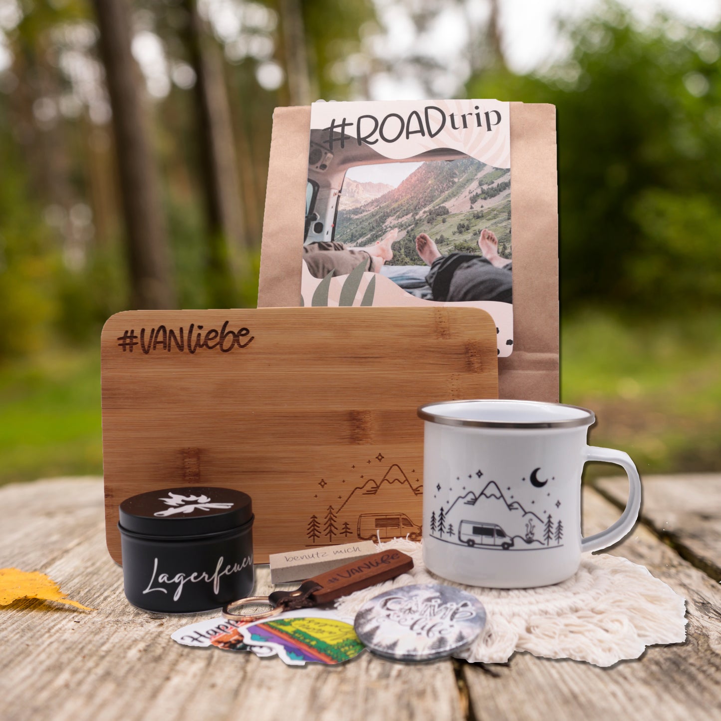 Camping Geschenktüte "Vanlife"