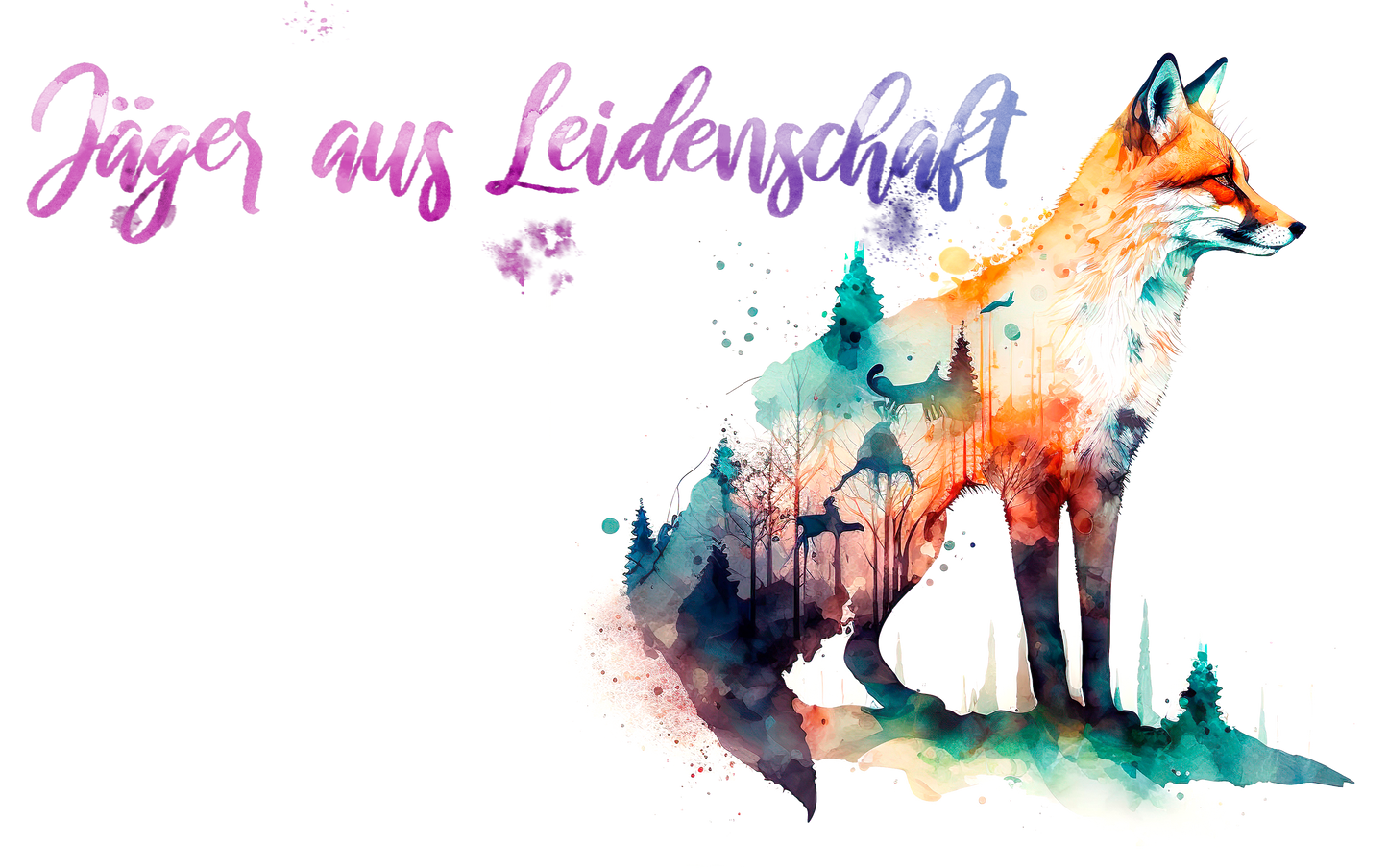 "Jäger aus Leidenschaft" Tasse aus Keramik