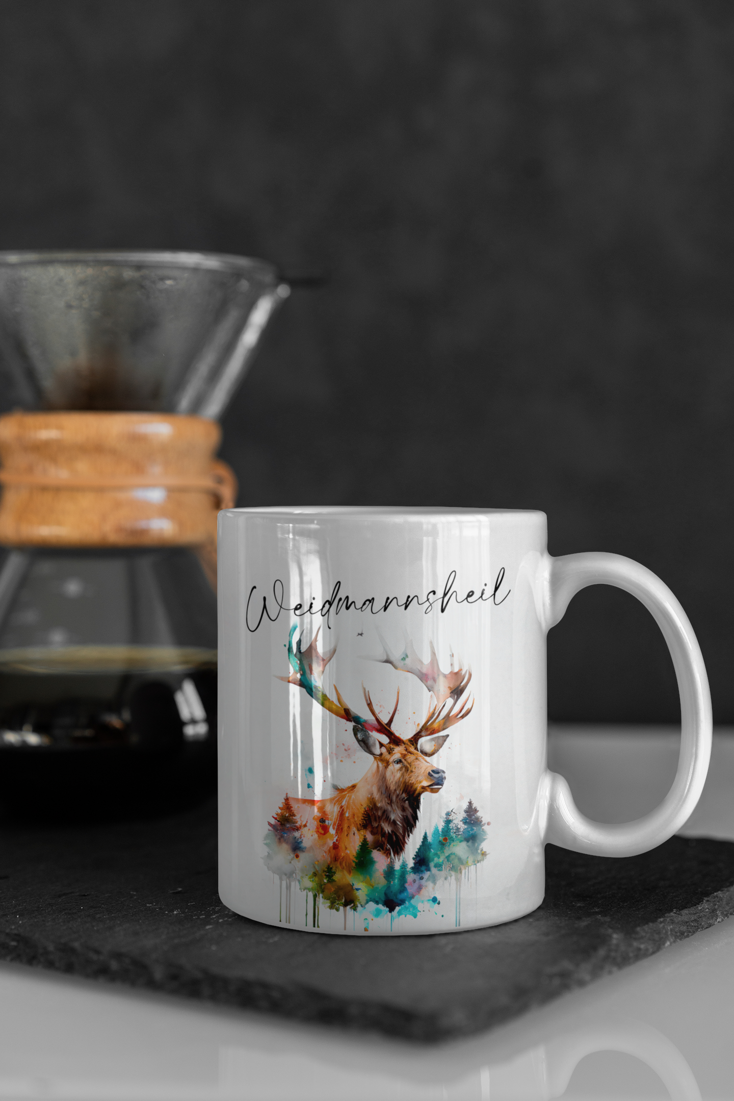 "Weidmannsheil" Tasse in Keramik