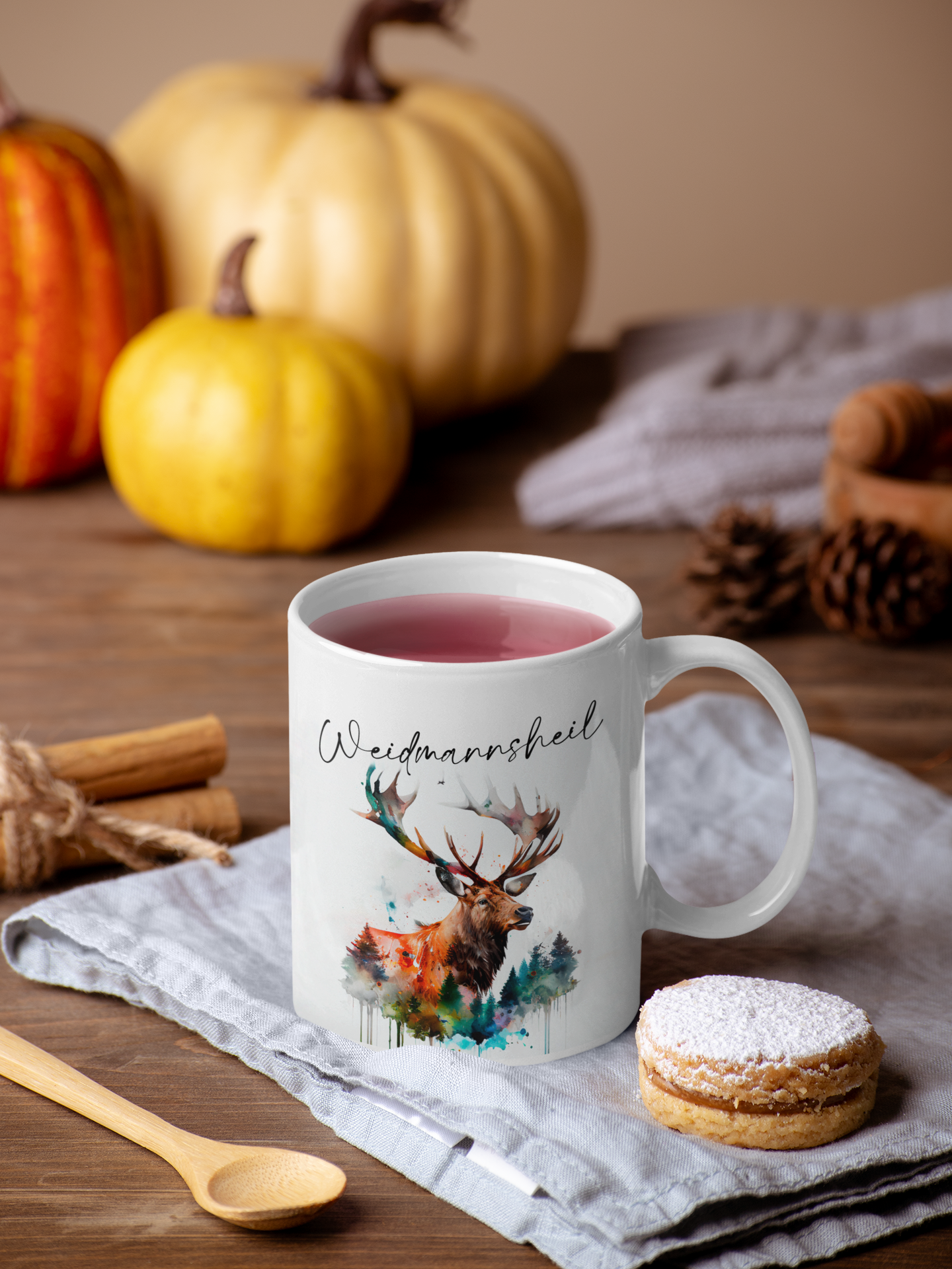 "Weidmannsheil" Tasse in Keramik