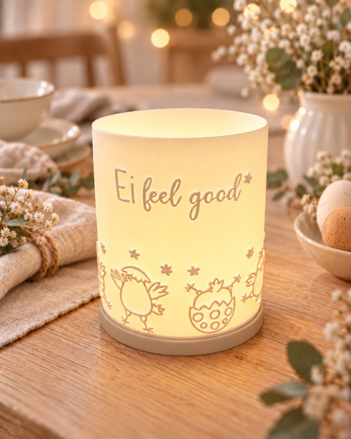 3D-Druckdatei - Windlicht - ei feel good