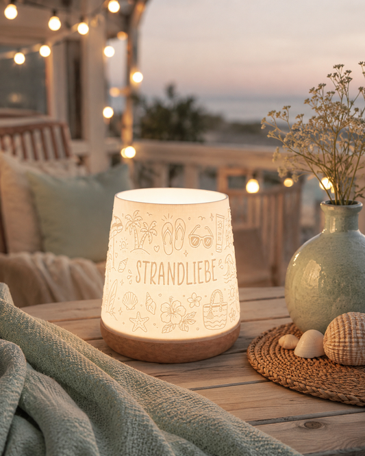 3D-Druckdatei - Windlicht - Strandliebe