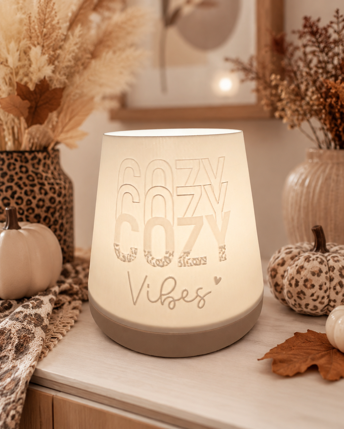 Windlicht - Cozy Vibes Kegel