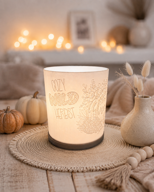 3D-Druckdatei - Windlicht - Cozy Wild Herbst