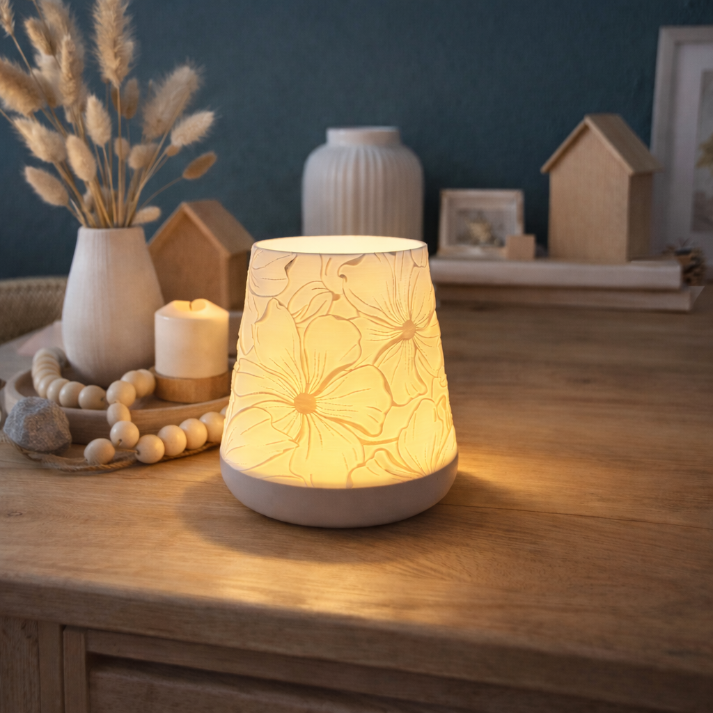 3D-Druckdatei - Windlicht - Flower