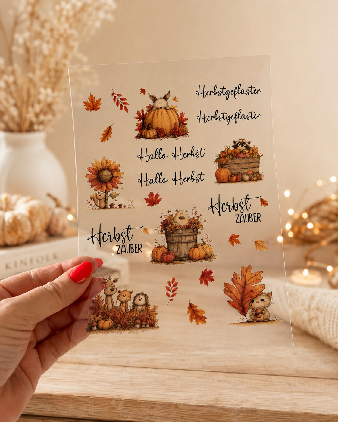 Rub-On Sticker Herbst Nr. 2