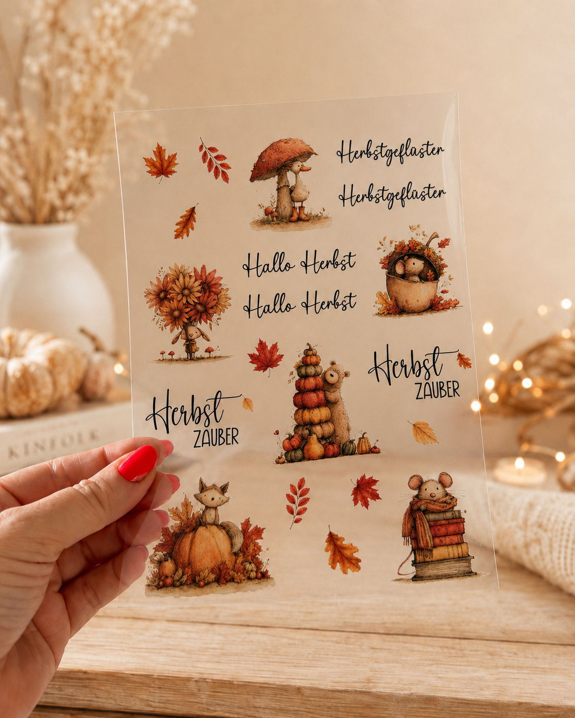 Rub-On Sticker Herbst Nr. 1