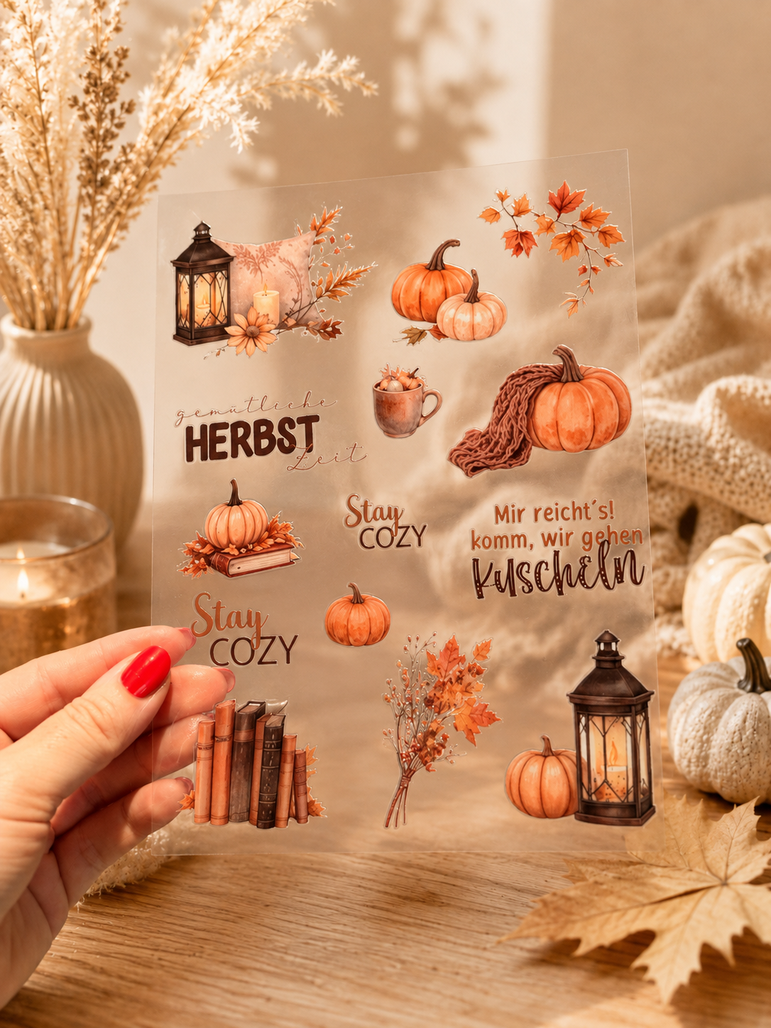 Rub-On Sticker Herbst Nr. 3