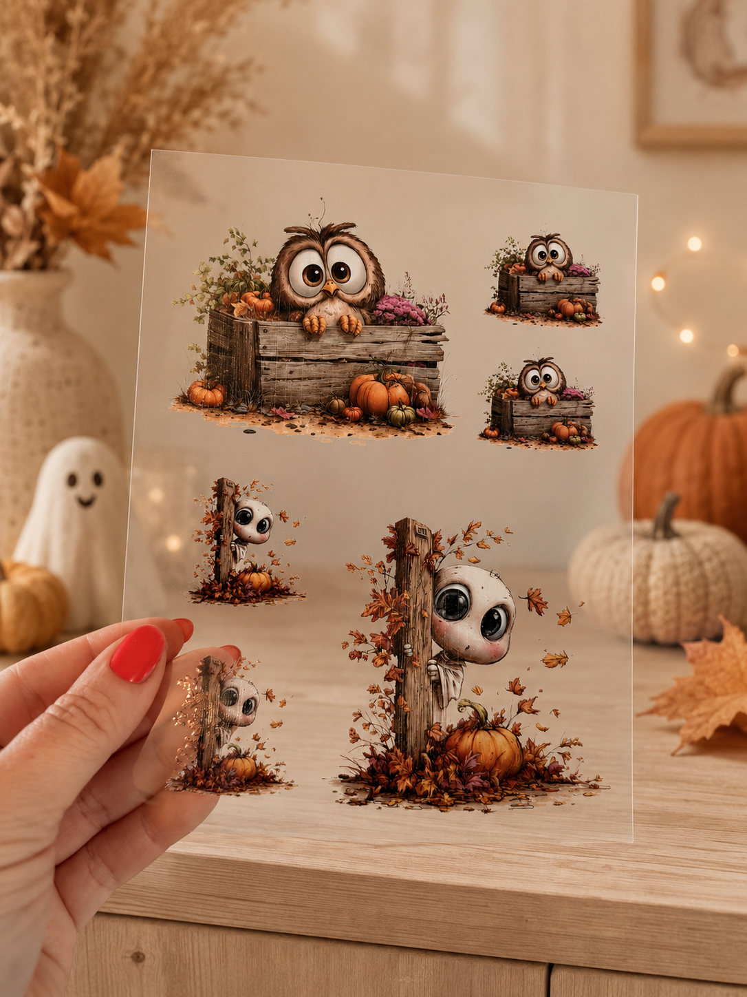 Rub-On Sticker Halloween Nr. 4
