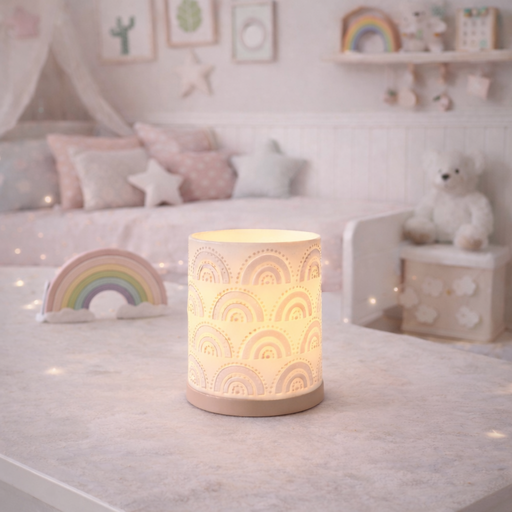 3D-Druckdatei - Windlicht - Regenbogen