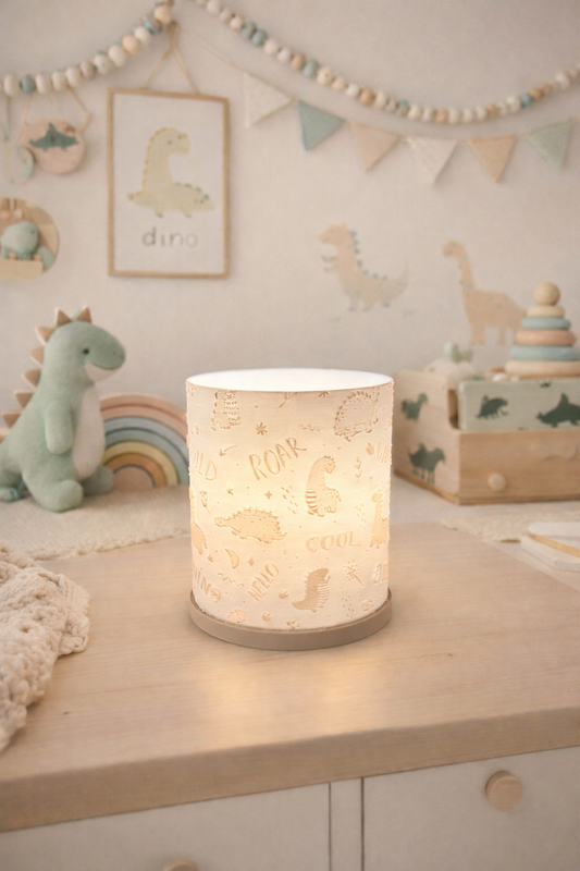 3D-Druckdatei - Windlicht - Dino
