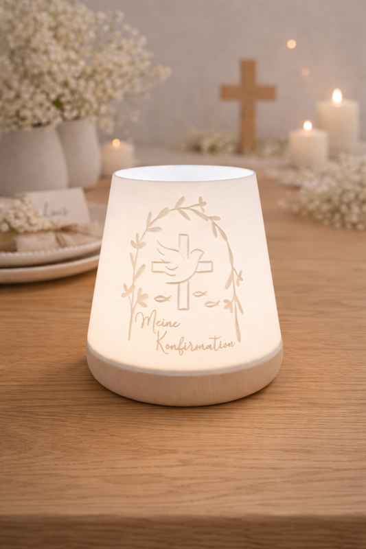 3D-Druckdatei - Windlicht - Meine Konfirmation