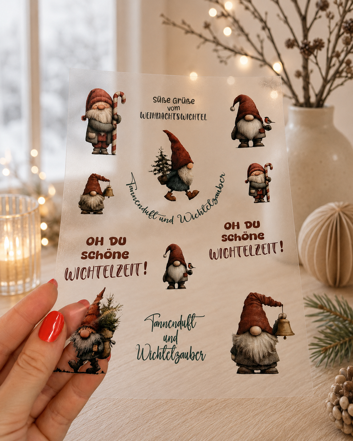Rub-On Sticker Winter Nr. 4