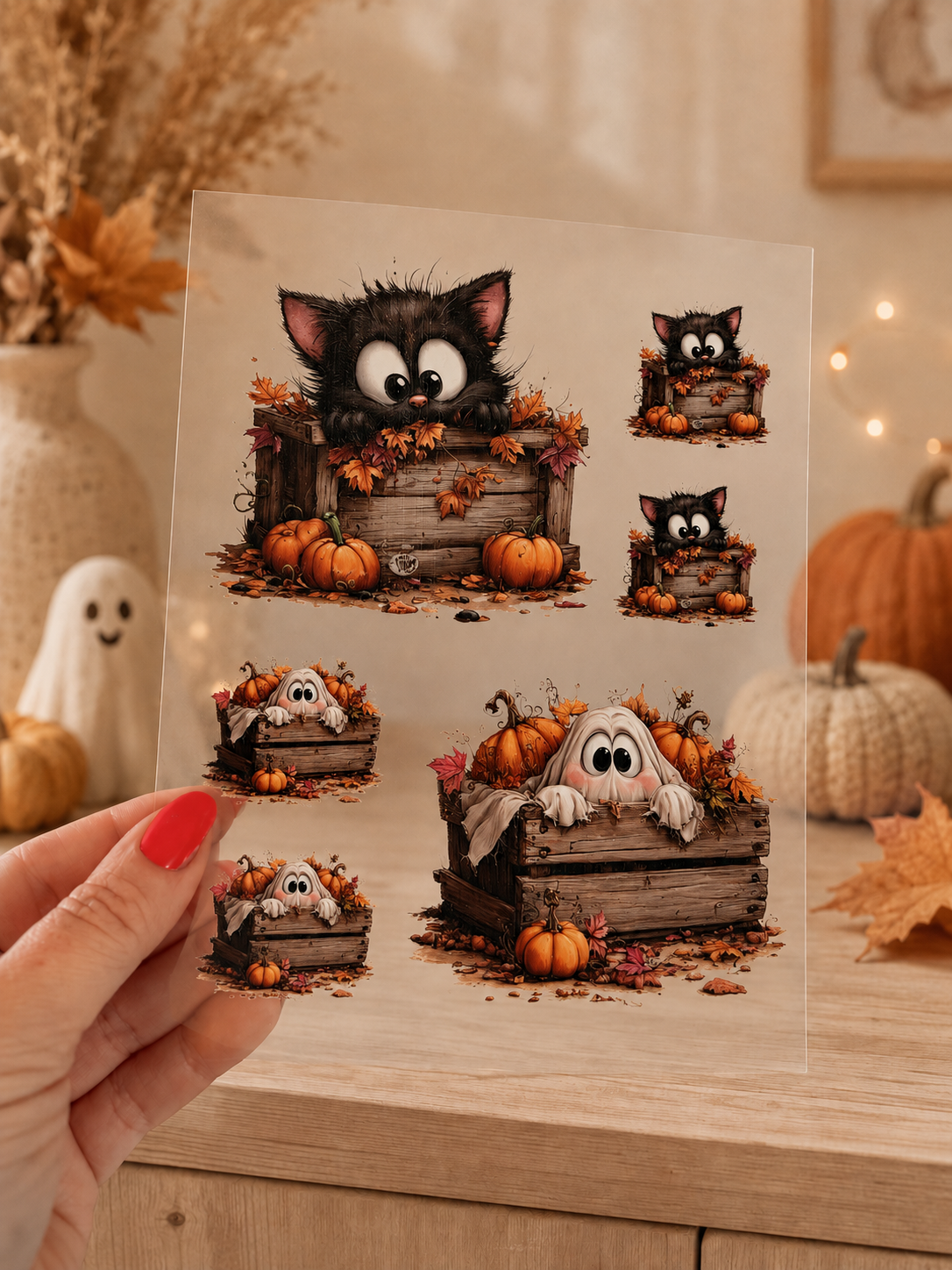 Rub-On Sticker Halloween Nr. 3