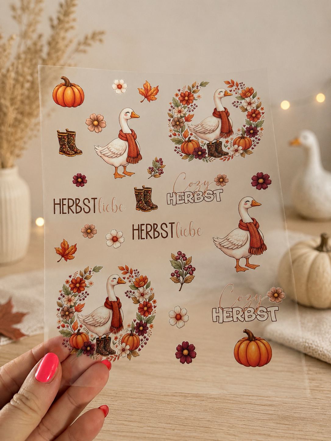 Rub-On Sticker Herbst Nr. 4