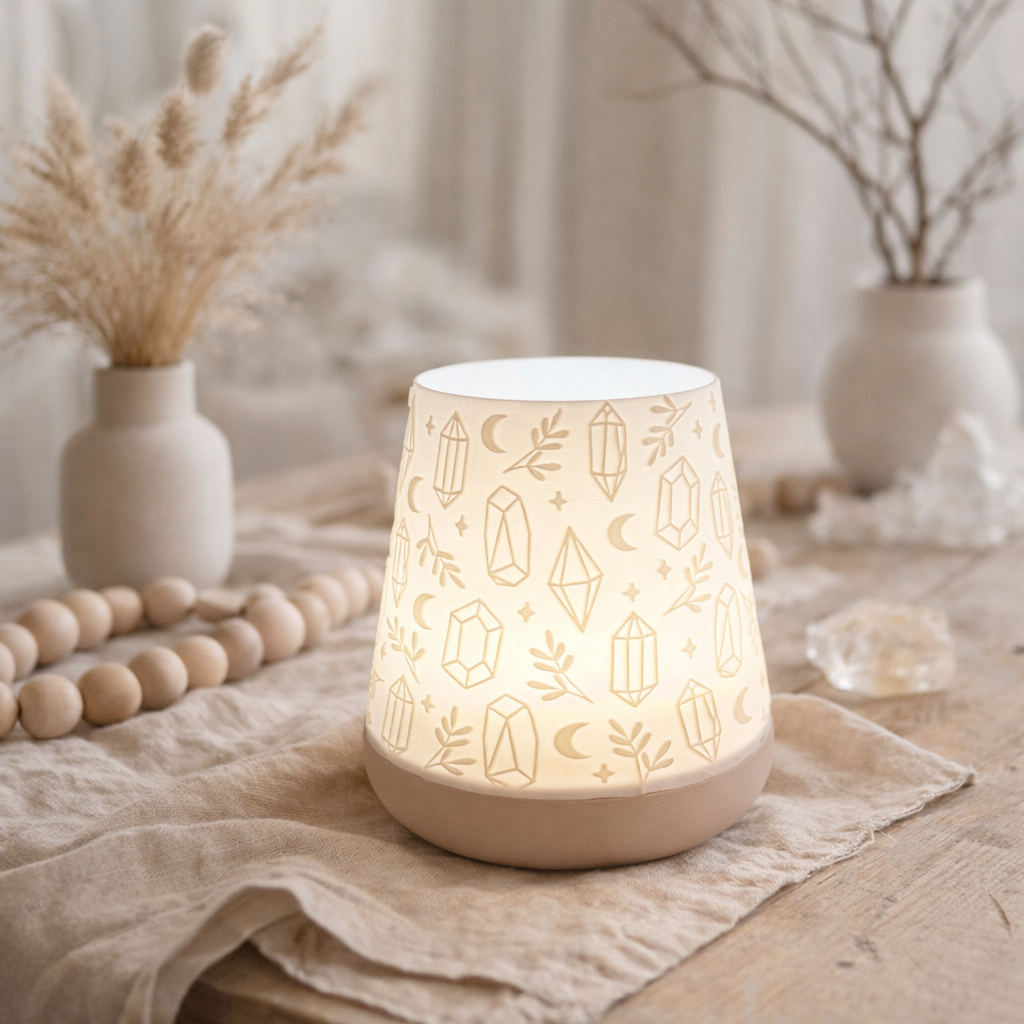 3D-Druckdatei - Windlicht - Diamant