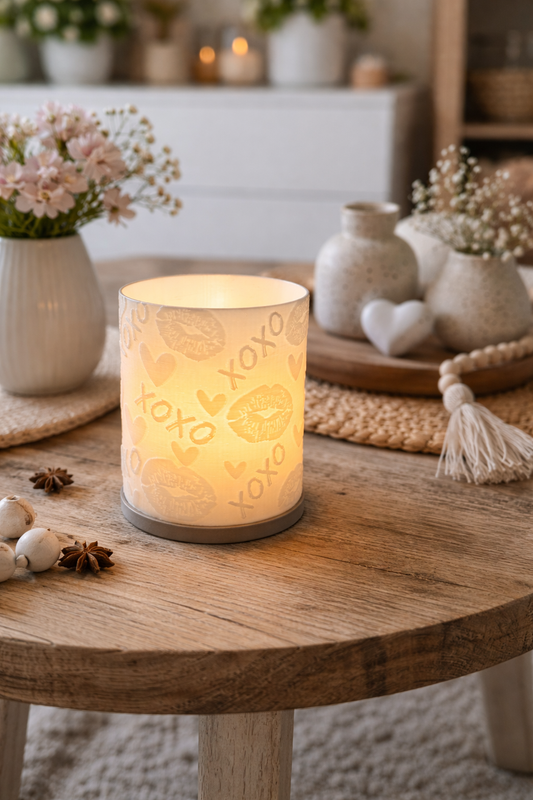 3D-Druckdatei - Windlicht - XOXO