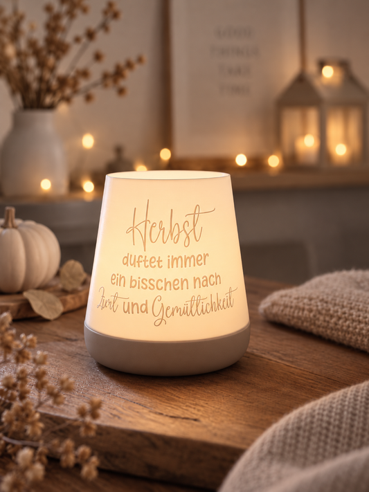 3D-Druckdatei - Windlicht - Herbst duftet Kegel