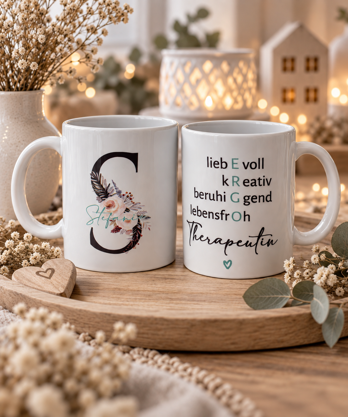 Tasse Ergo Therapeutin in Keramik