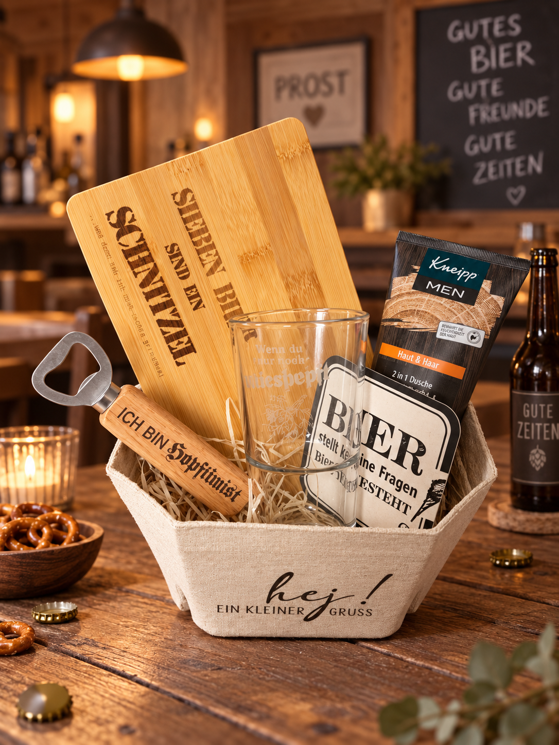 Geschenkbox für Bierfreunde und Bierliebhaber