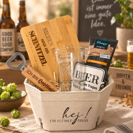Geschenkbox für Bierfreunde und Bierliebhaber