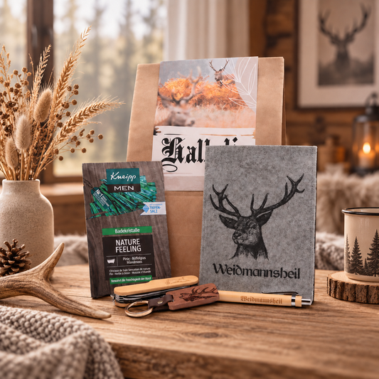 Geschenktüte für Jäger und Jägerinnen