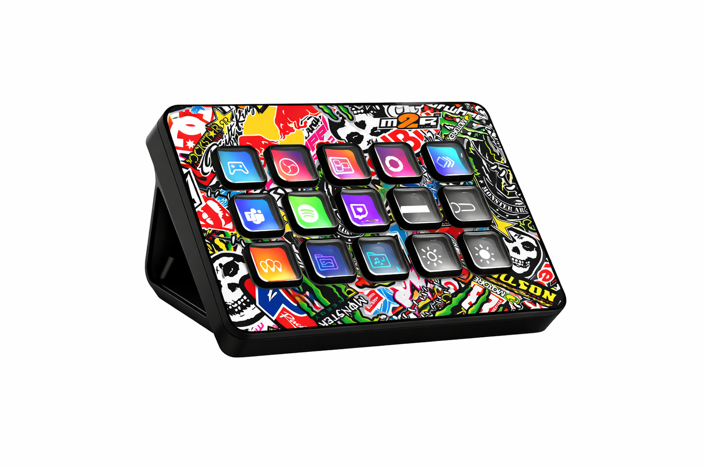 Stream Deck MK2 Cover | STICKER BOMB | Mach dein Stream Deck zu deinem eigenen