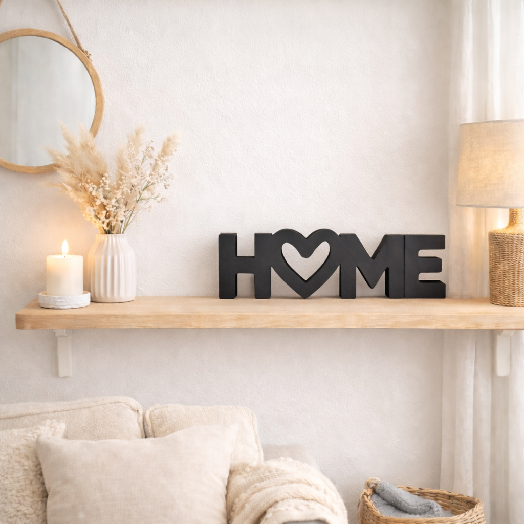 HOME Deko Schriftzug in 3D
