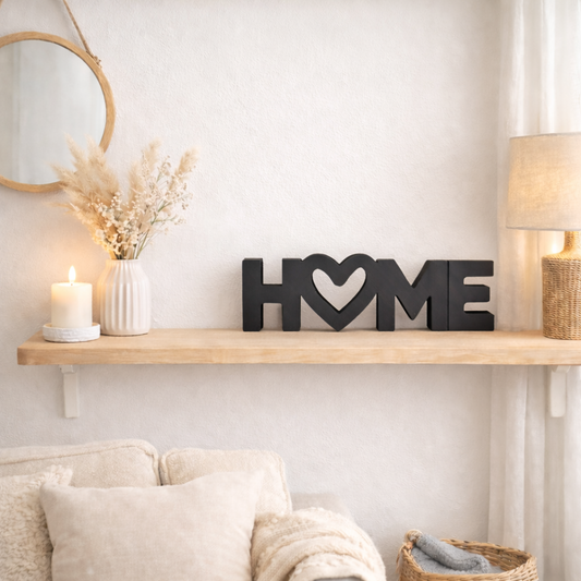 HOME Deko Schriftzug in 3D