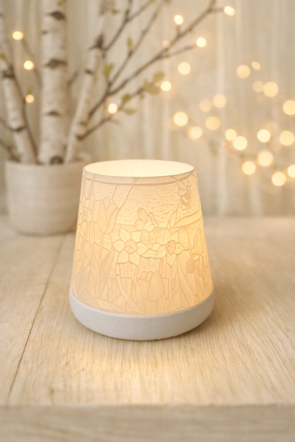 3D-Druckdatei - Windlicht - Glasmalerei
