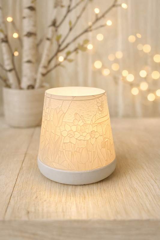 3D-Druckdatei - Windlicht - Glasmalerei