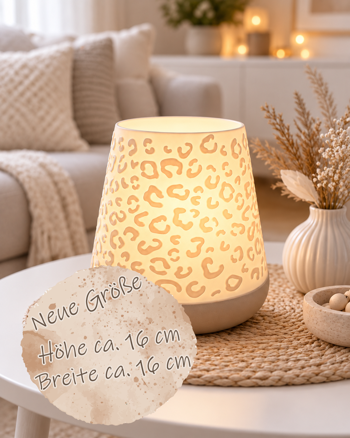 3D-Druckdatei - Windlicht - Leo "groß"