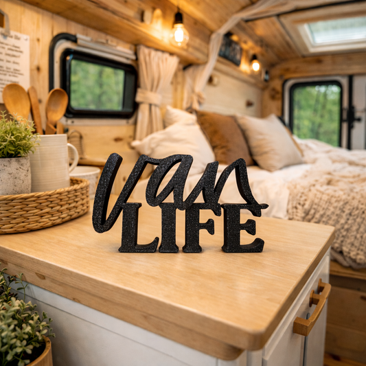 Van LIFE Deko Schriftzug in 3D