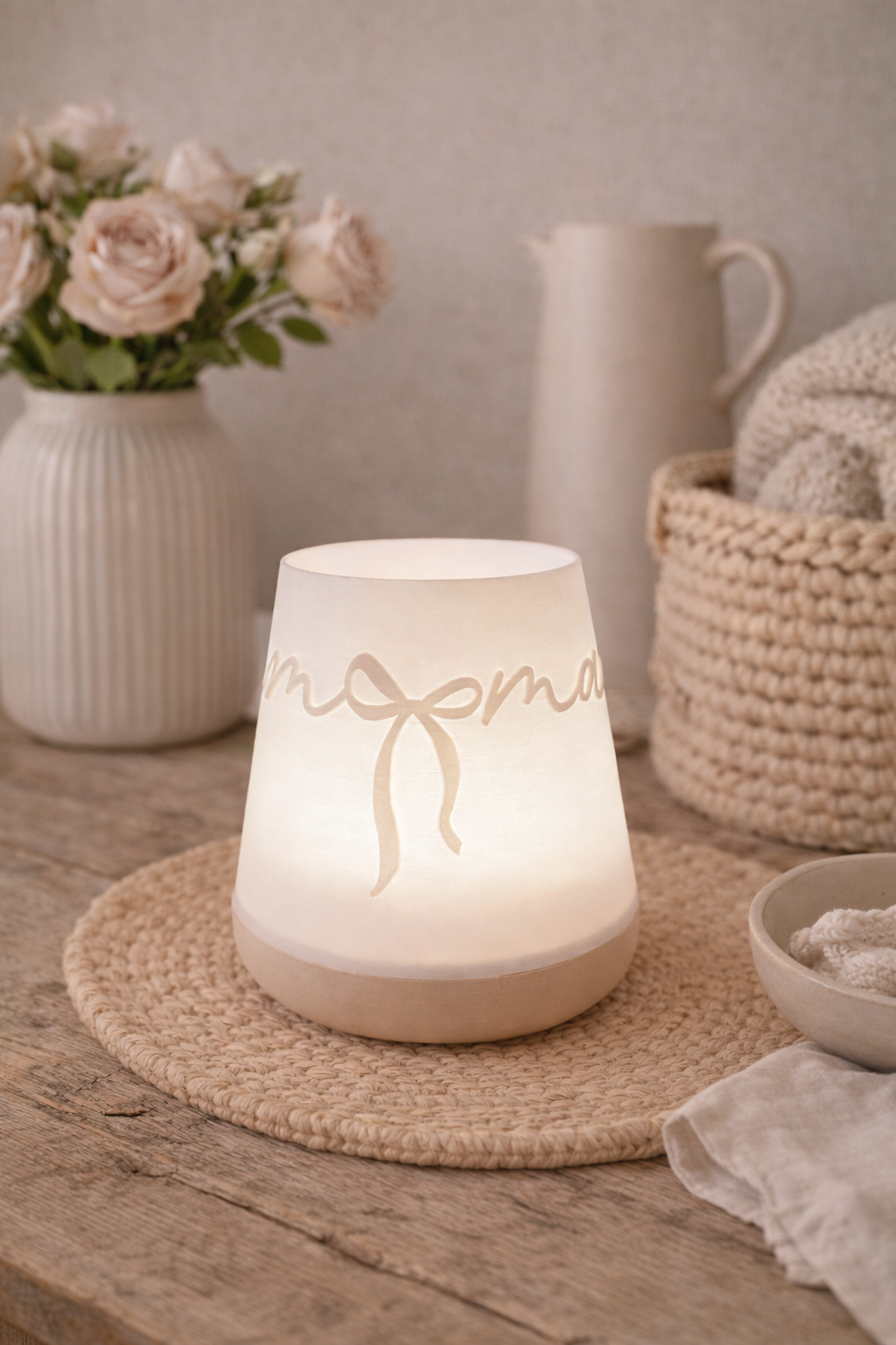 3D-Druckdatei - Windlicht - MAMA Schleife
