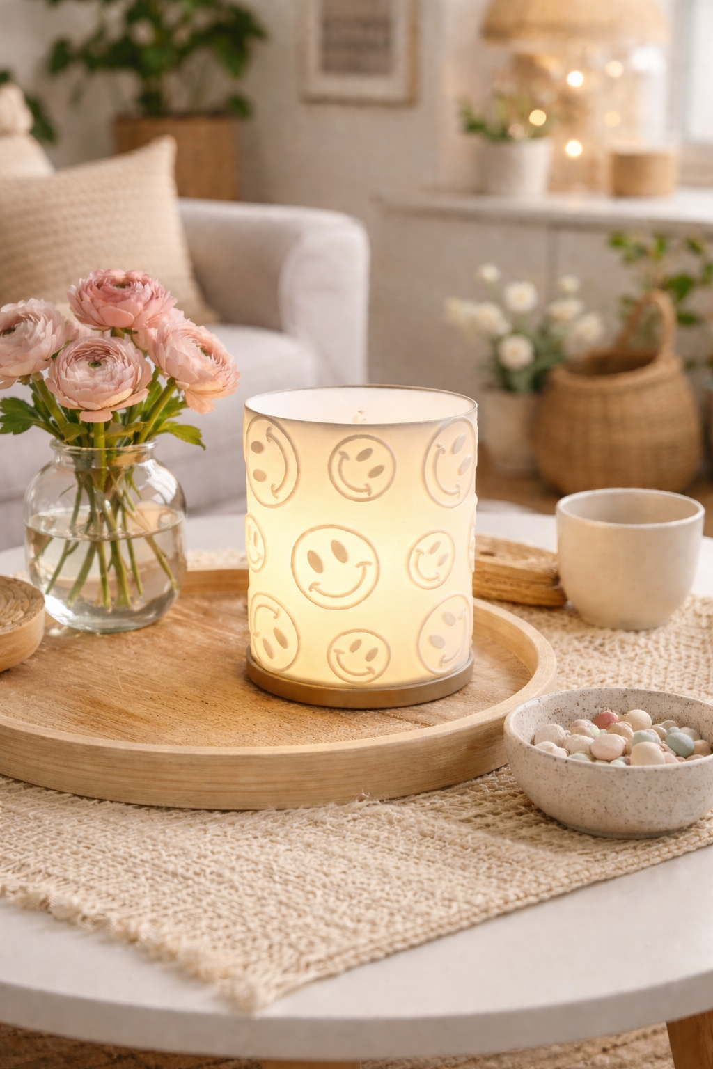 3D-Druckdatei - Windlicht - smile