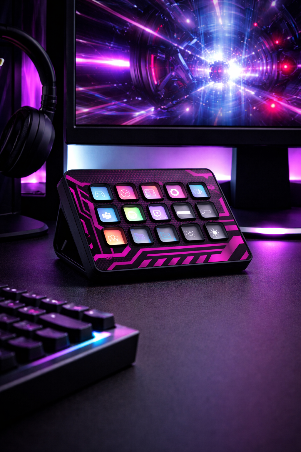 Stream Deck MK2 Cover | PINK GAMING | Mach dein Stream Deck zu deinem eigenen